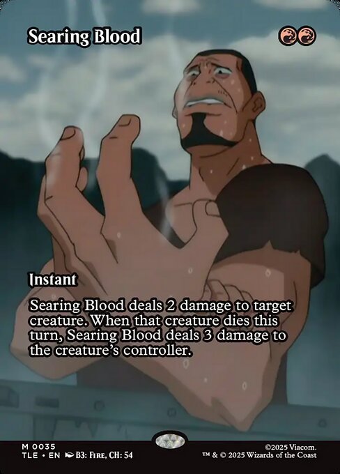 Searing Blood - Avatar: The Last Airbender Eternal - Borderless