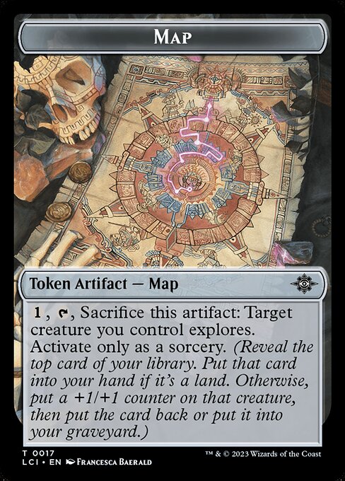 Map - The Lost Caverns of Ixalan Tokens