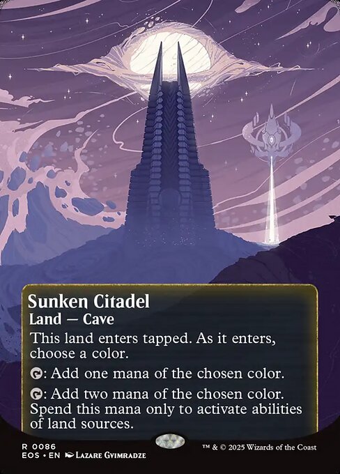 Sunken Citadel - Edge of Eternities: Stellar Sights - Borderless