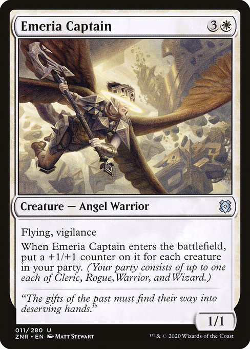 Emeria Captain - Zendikar Rising