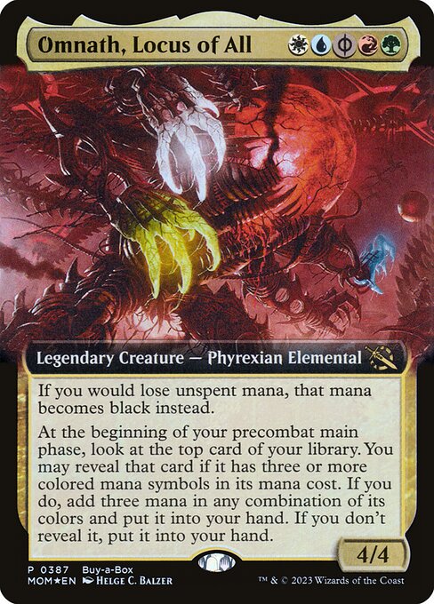 Omnath, Locus of All - March of the Machine - Promo Foil