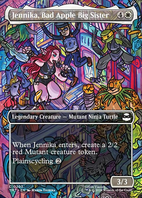 Jennika, Bad Apple Big Sister - Teenage Mutant Ninja Turtles - Borderless