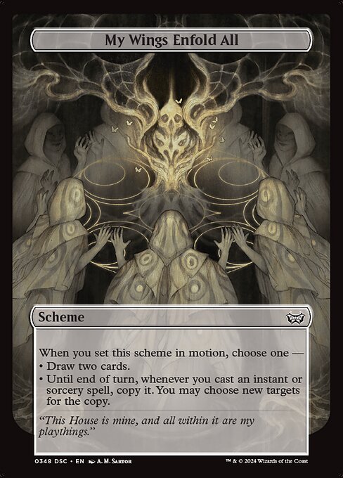 My Wings Enfold All - Duskmourn: House of Horror Commander