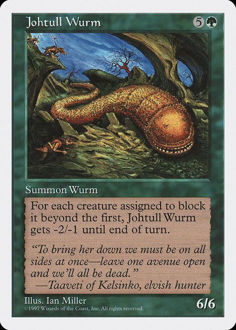 Johtull Wurm - Fifth Edition