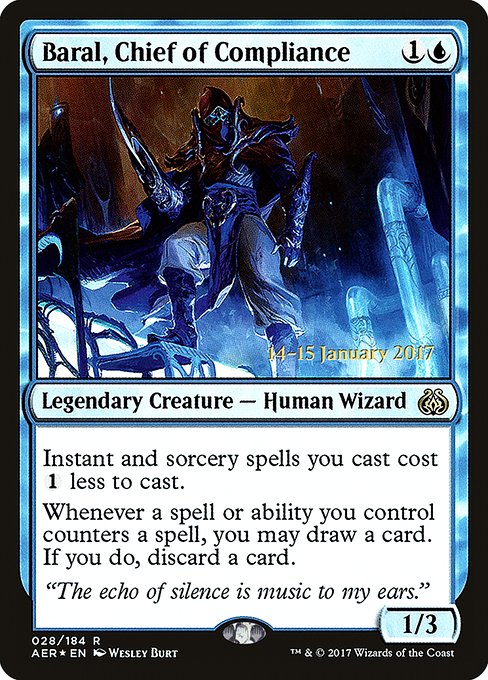 Baral, Chief of Compliance - Aether Revolt Promos - Promo Foil