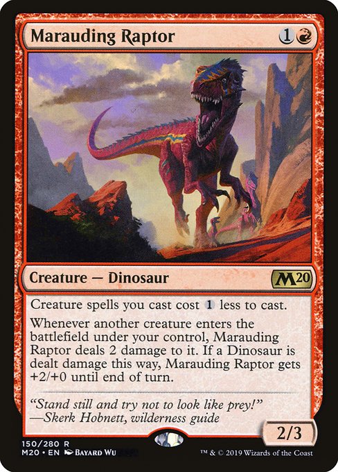 Marauding Raptor - Core Set 2020