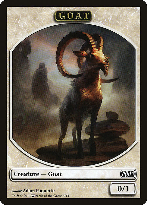 Goat - Magic 2014 Tokens