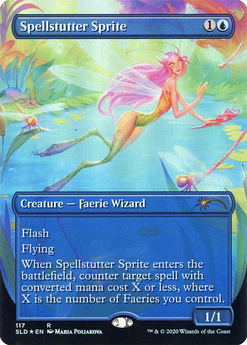 Spellstutter Sprite - Secret Lair Drop - Promo Foil