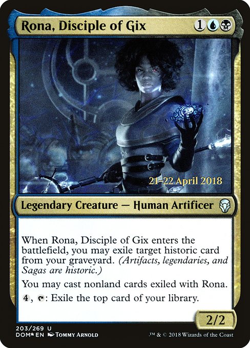Rona, Disciple of Gix - Dominaria Promos