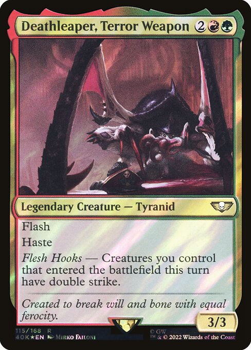 Deathleaper, Terror Weapon - Warhammer 40,000 Commander - Surge Foil