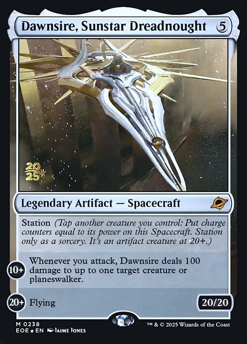 Dawnsire, Sunstar Dreadnought - Edge of Eternities Promos