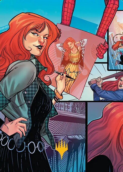 Mary Jane Watson - Marvel's Spider-Man Art Series - Borderless