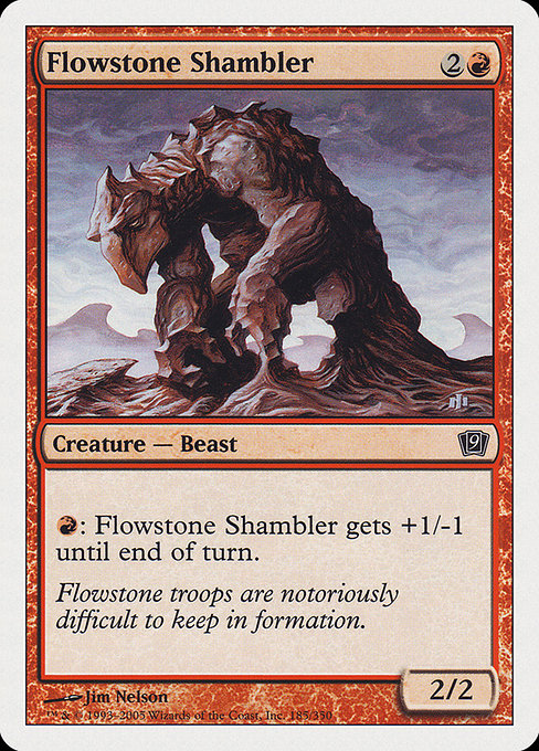 Flowstone Shambler - Ninth Edition