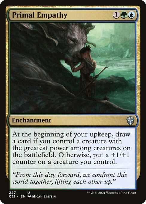 Primal Empathy - Commander 2021