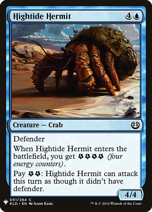 Hightide Hermit - The List