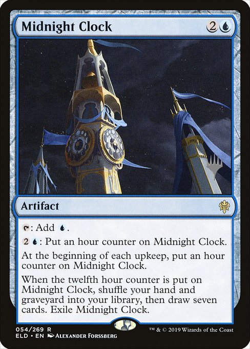 Midnight Clock - Throne of Eldraine Promos