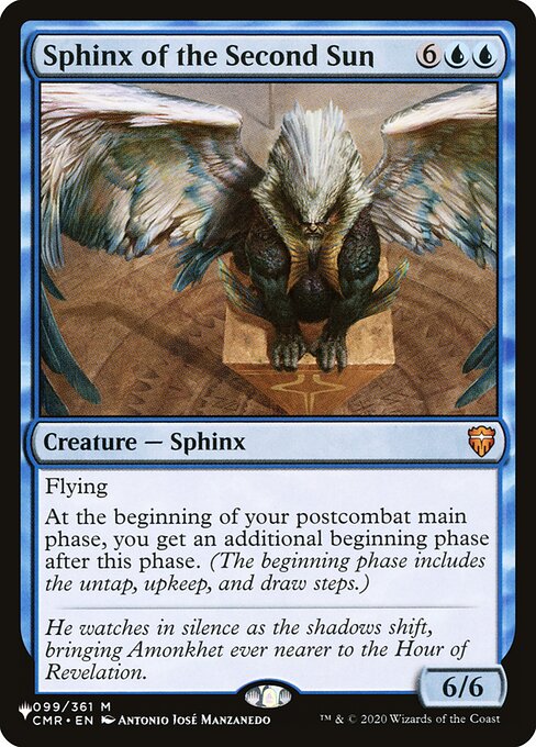 Sphinx of the Second Sun - The List