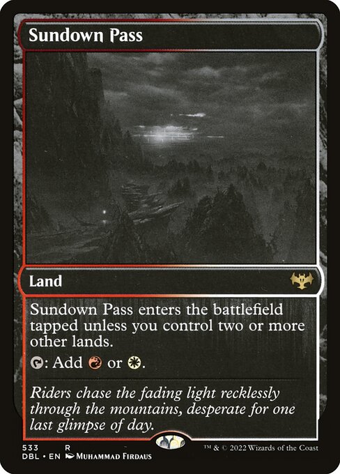 Sundown Pass - Innistrad: Double Feature