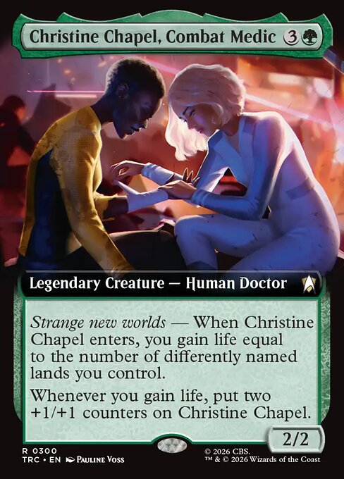 Christine Chapel, Combat Medic - Star Trek Commander