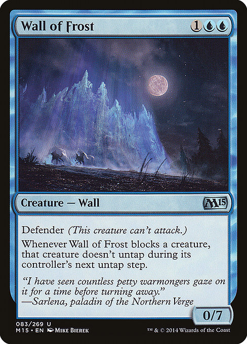 Wall of Frost - Magic 2015