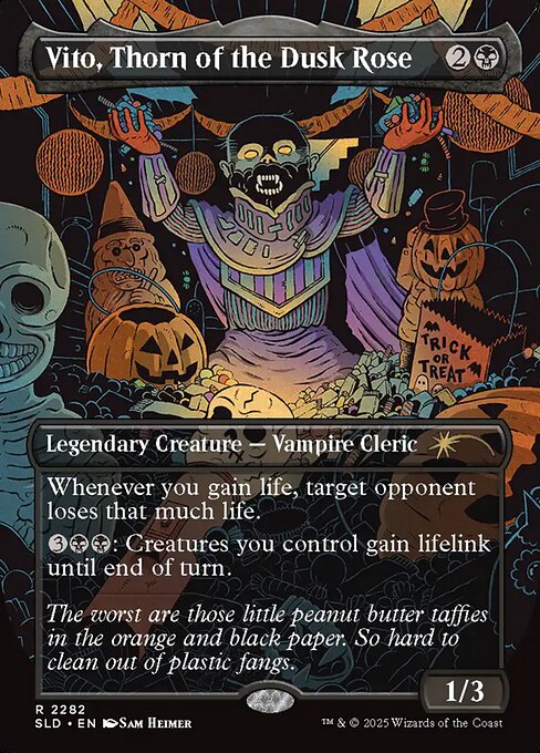 Vito, Thorn of the Dusk Rose - Secret Lair Drop - Borderless
