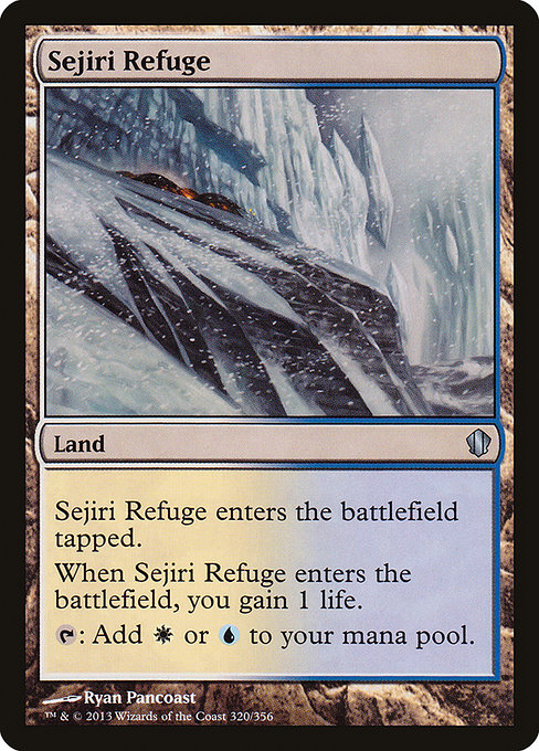 Sejiri Refuge - Commander 2013