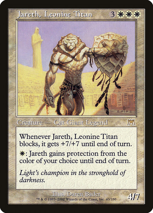 Jareth, Leonine Titan - Onslaught