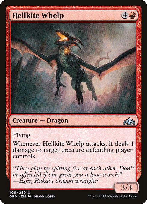 Hellkite Whelp - Guilds of Ravnica