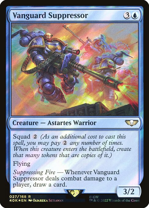 Vanguard Suppressor - Warhammer 40,000 Commander - Surge Foil