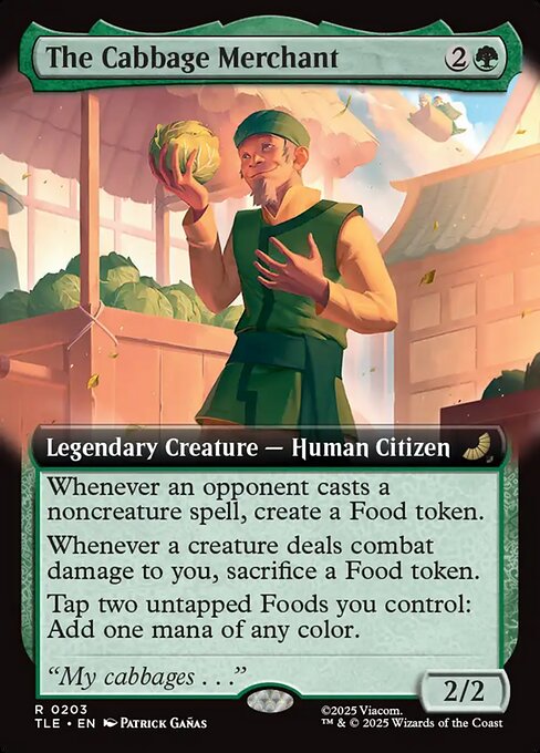 The Cabbage Merchant - Avatar: The Last Airbender Eternal - Extended Art