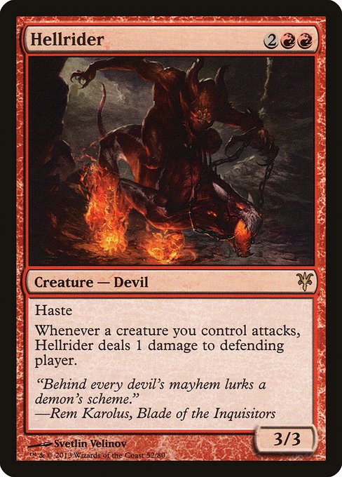 Hellrider - Duel Decks: Sorin vs. Tibalt