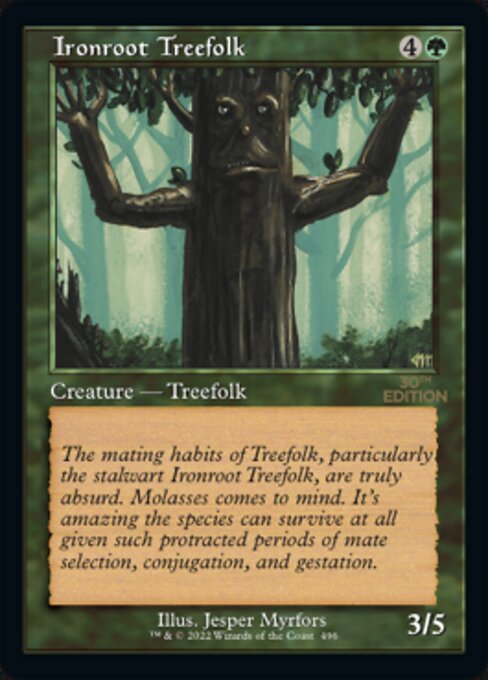 Ironroot Treefolk - 30th Anniversary Edition - Retro
