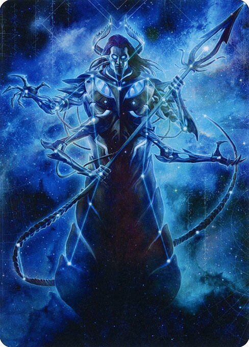 Heliod, the Warped Eclipse - March of the Machine Art Series