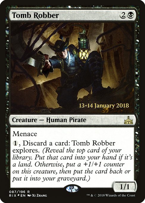 Tomb Robber - Rivals of Ixalan Promos