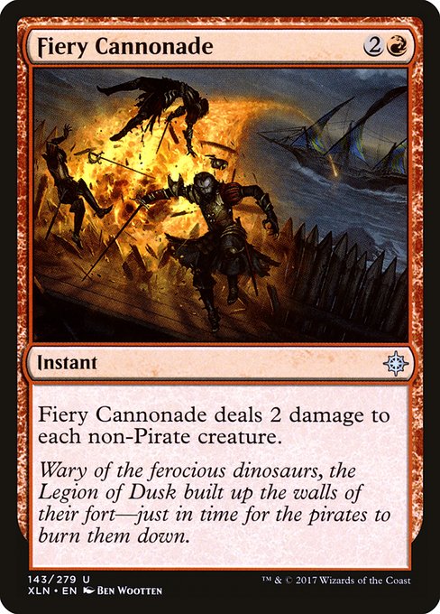 Fiery Cannonade - Ixalan