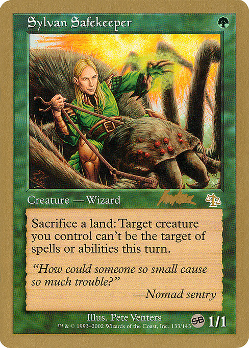 Sylvan Safekeeper - World Championship Decks 2002