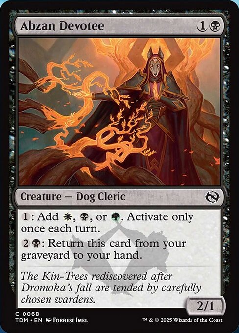 Abzan Devotee - Tarkir: Dragonstorm