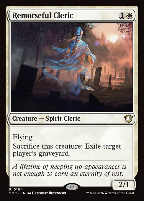 Remorseful Cleric - Secrets of Strixhaven Commander