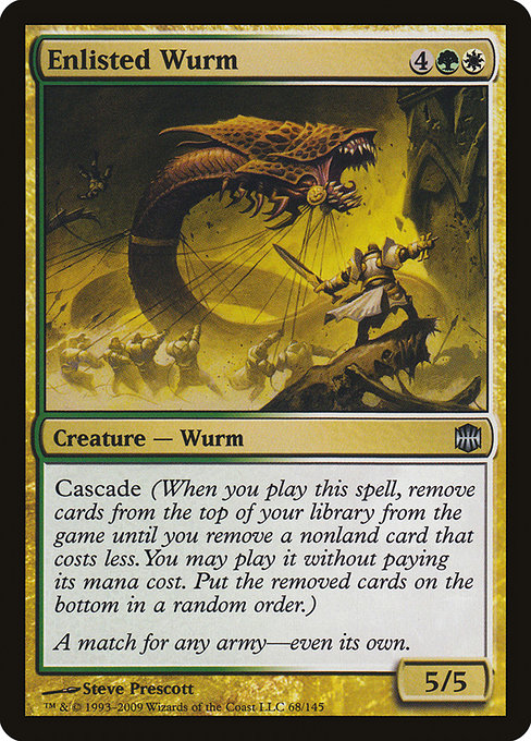 Enlisted Wurm - Alara Reborn
