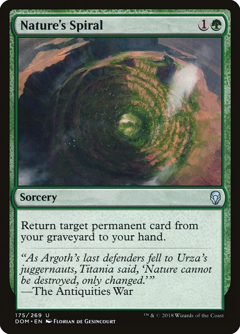 Nature's Spiral - Dominaria