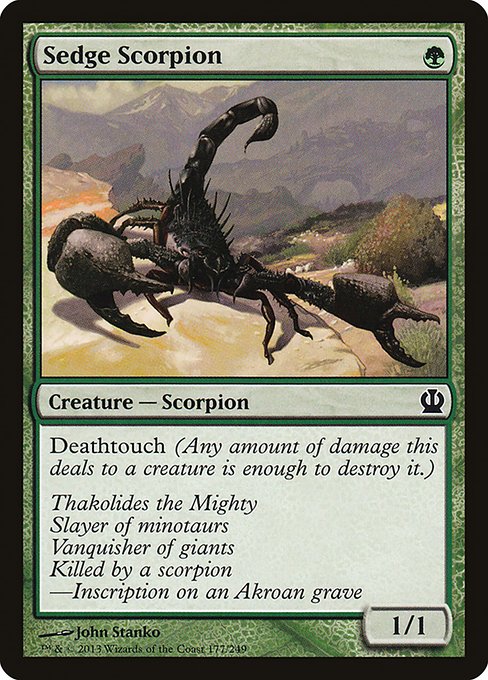 Sedge Scorpion - Theros