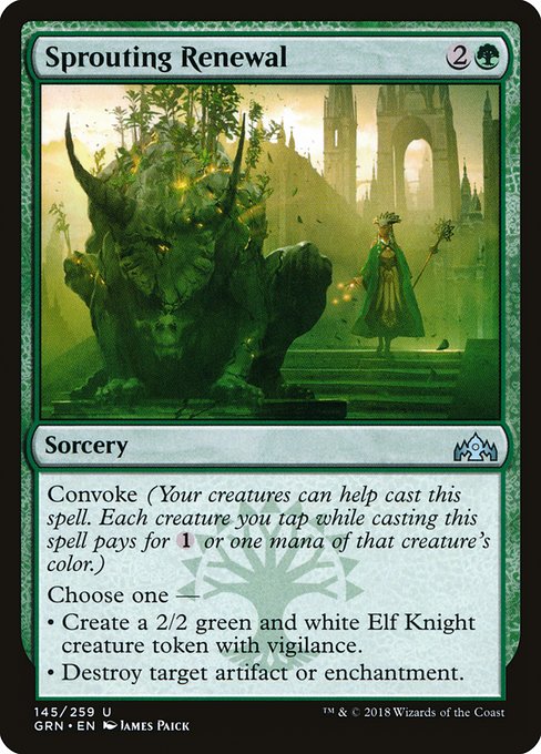 Sprouting Renewal - Guilds of Ravnica