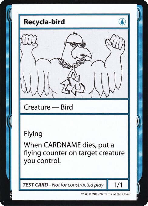 Recycla-bird - Mystery Booster Playtest Cards 2021