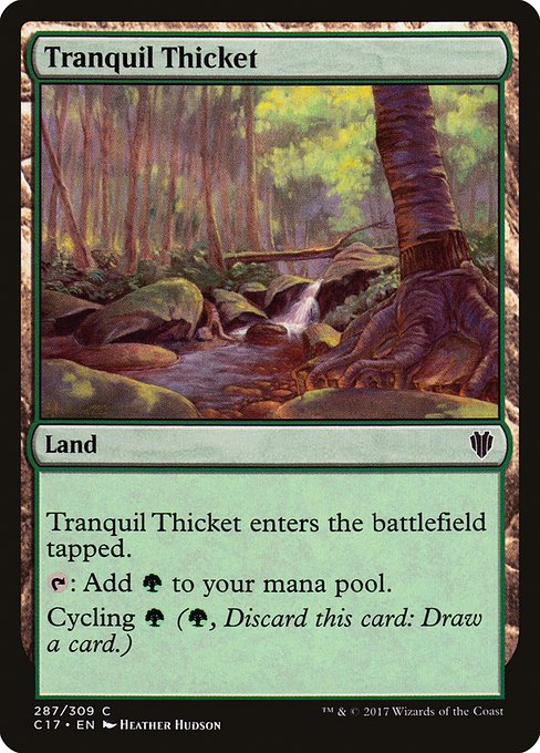 Tranquil Thicket - Commander 2017