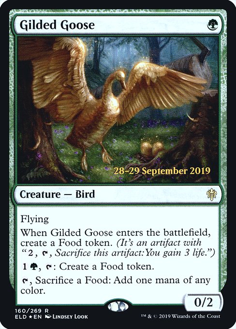 Gilded Goose - Throne of Eldraine Promos
