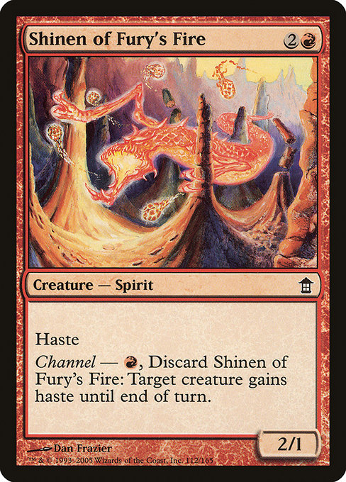 Shinen of Fury's Fire - Saviors of Kamigawa