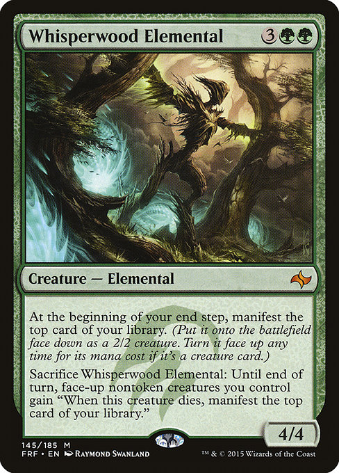 Whisperwood Elemental - Fate Reforged