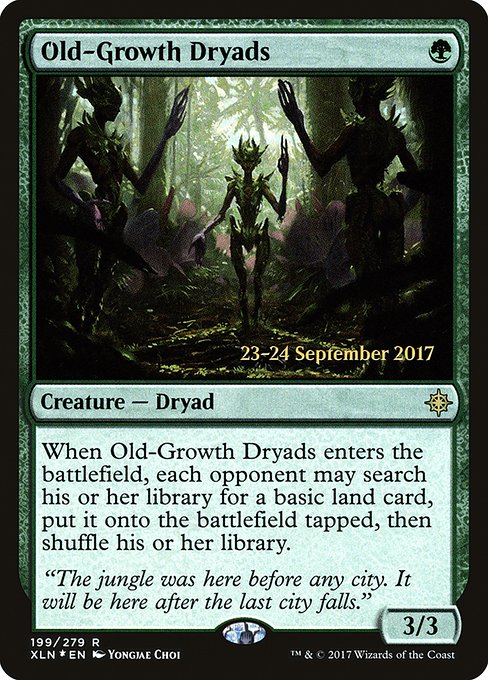 Old-Growth Dryads - Ixalan Promos