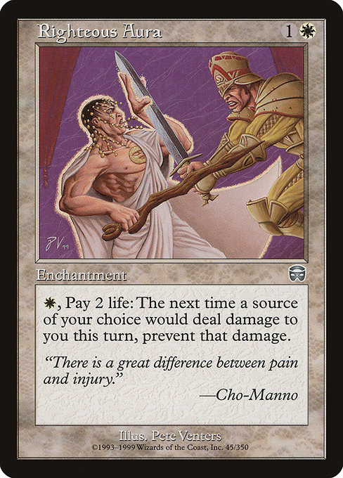 Righteous Aura - Mercadian Masques