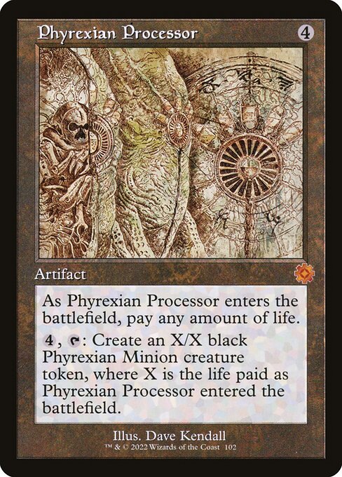 Phyrexian Processor - The Brothers' War Retro Artifacts - Retro